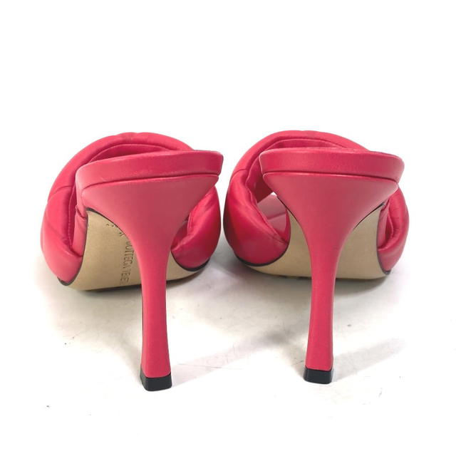 Bottega Veneta BOTTEGA VENETA 639943 Mules RUBBER LIDO Shoes Heels Intrecciato Sandals Unused - view 4