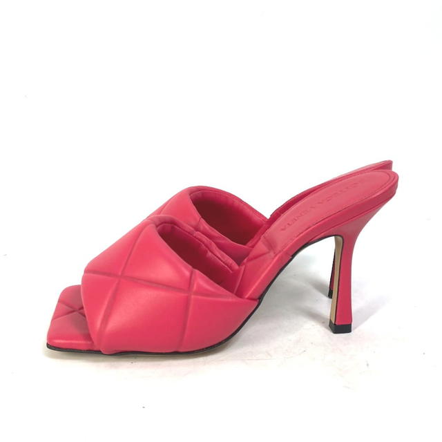 Bottega Veneta BOTTEGA VENETA 639943 Mules RUBBER LIDO Shoes Heels Intrecciato Sandals Unused - view 5