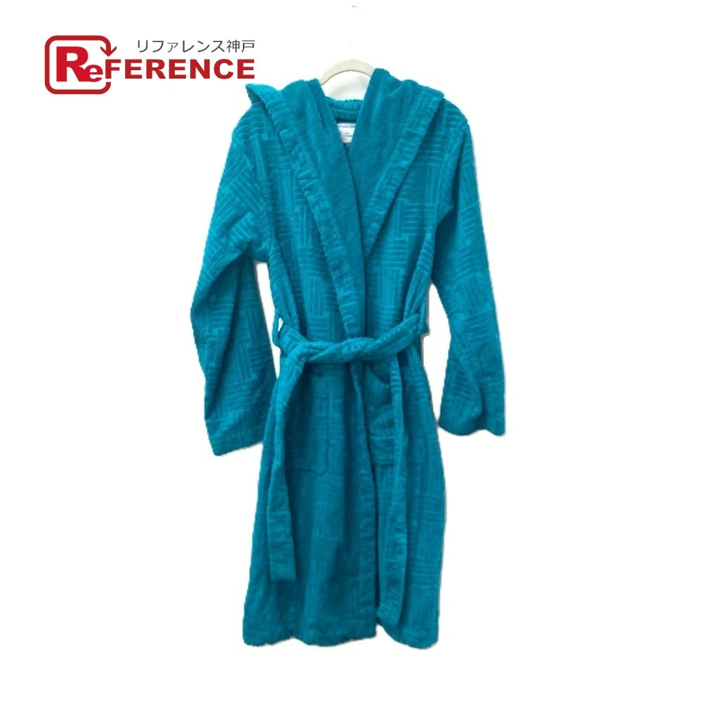 Bottega Veneta BOTTEGA VENETA 656097 Hooded Intrecciato pattern terry bathrobe loungewear