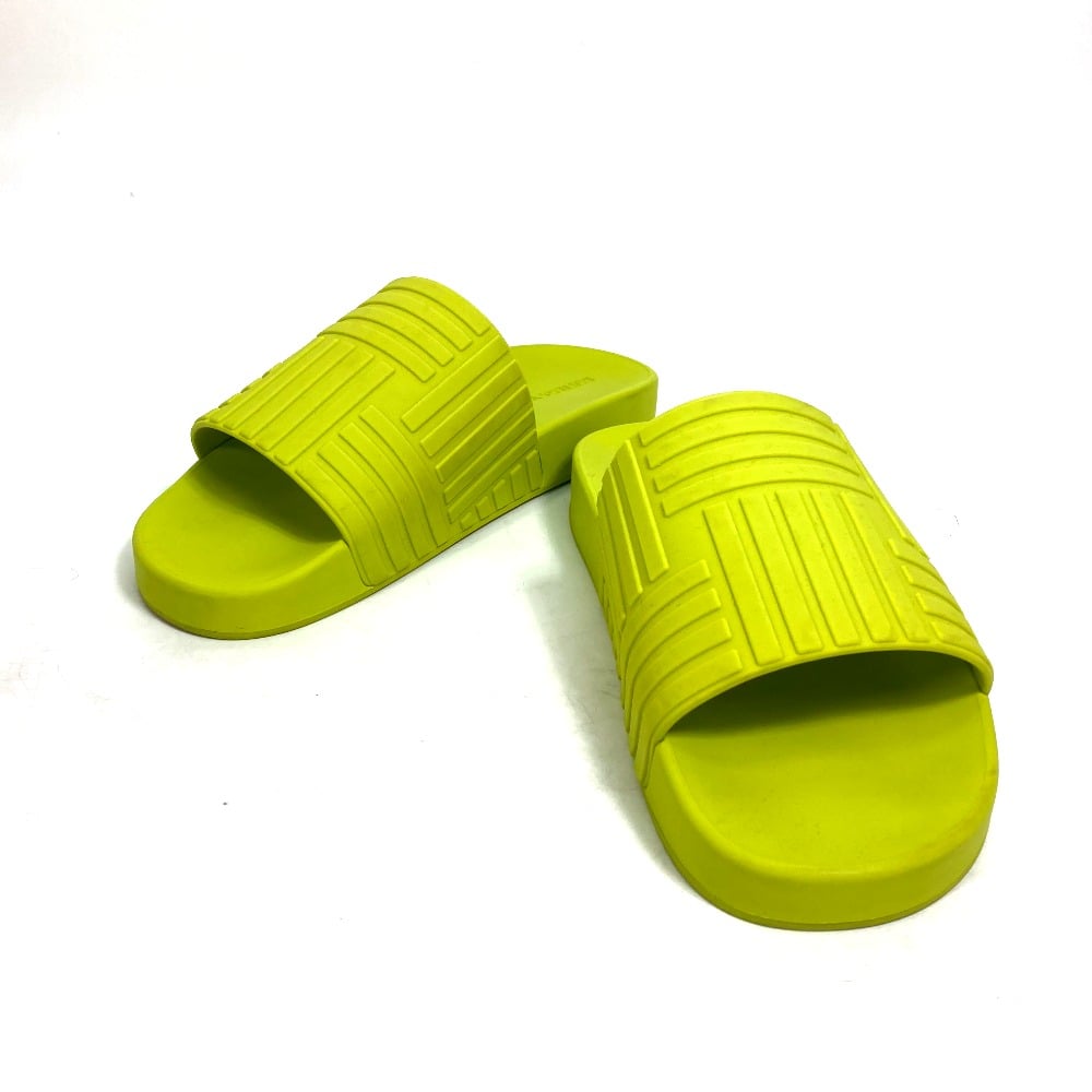 Bottega Veneta BOTTEGA VENETA 690105 Slide sandals Shower Sandals Pool Sandals rubber Green