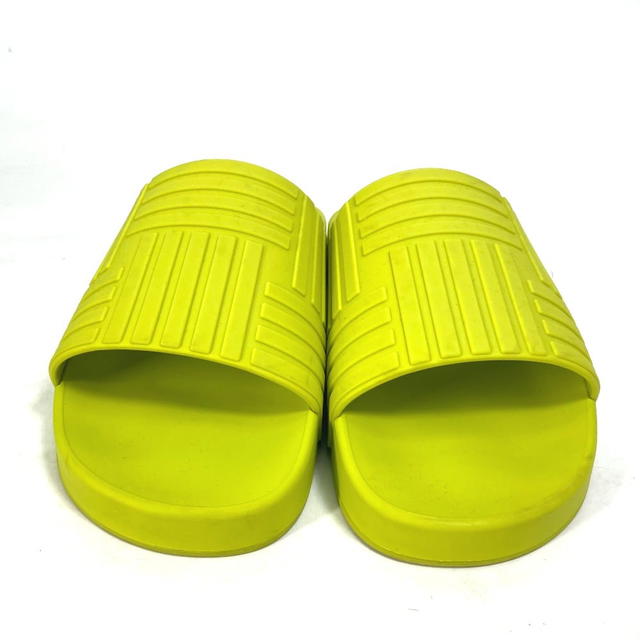 Bottega Veneta BOTTEGA VENETA 690105 Slide sandals Shower Sandals Pool Sandals rubber Green - view 2
