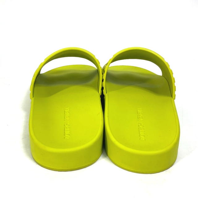 Bottega Veneta BOTTEGA VENETA 690105 Slide sandals Shower Sandals Pool Sandals rubber Green - view 3