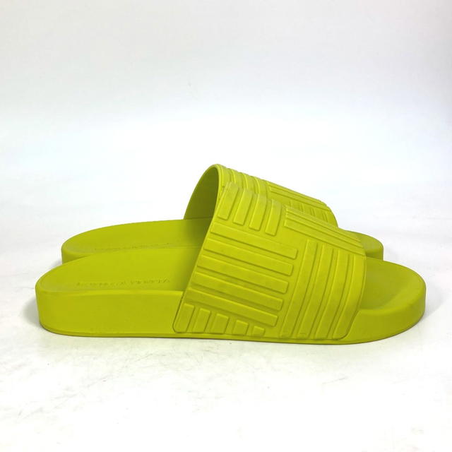 Bottega Veneta BOTTEGA VENETA 690105 Slide sandals Shower Sandals Pool Sandals rubber Green - view 4