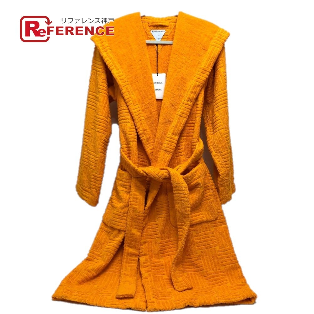 Bottega Veneta BOTTEGA VENETA 706012 All-over cotton terry Bathrobe Unused