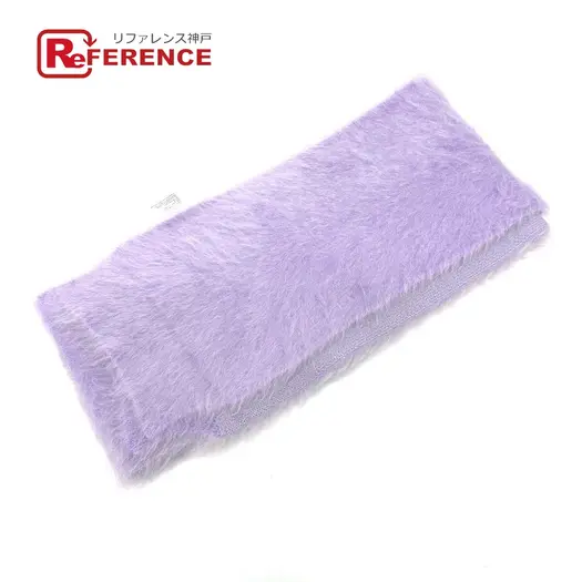 Buy BOTTEGA VENETA 717775 double mohair  Scarf mohair purple Unused at Sasom – Authentic and Ready to Ship