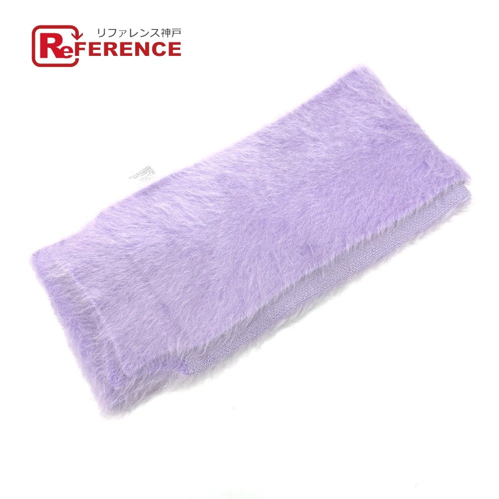 Bottega Veneta BOTTEGA VENETA 717775 double mohair Scarf mohair purple Unused