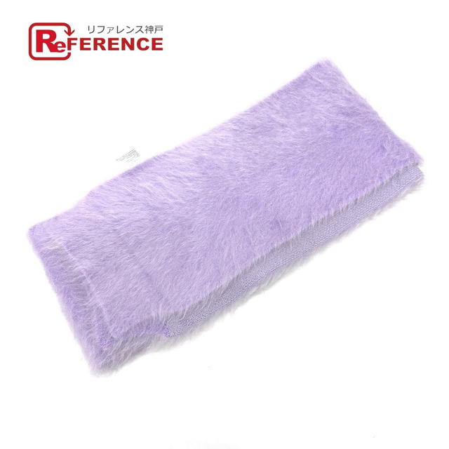 Bottega Veneta BOTTEGA VENETA 717775 double mohair Scarf mohair purple Unused - view 1