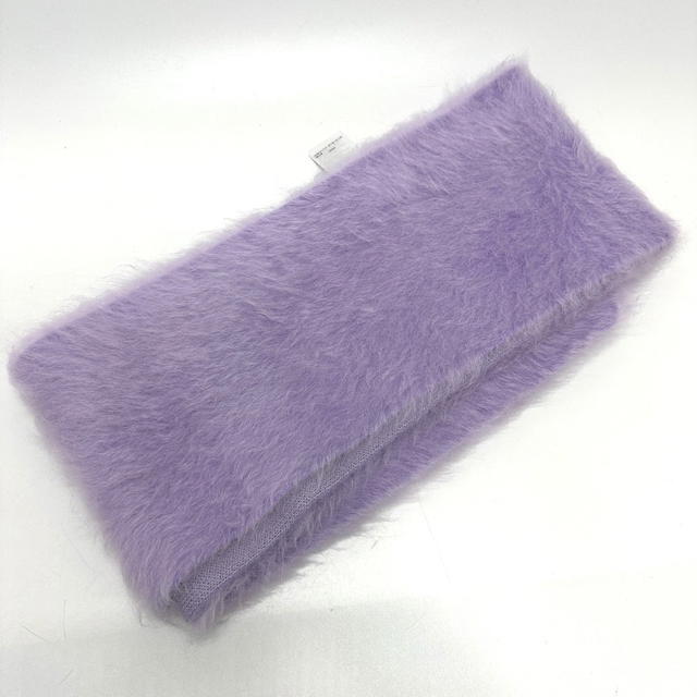 Bottega Veneta BOTTEGA VENETA 717775 double mohair Scarf mohair purple Unused - view 3