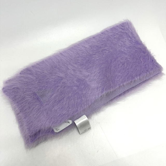 Bottega Veneta BOTTEGA VENETA 717775 double mohair Scarf mohair purple Unused - view 5