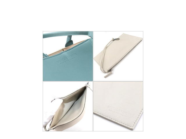 Bottega Veneta Bottega Veneta Arco Tote Bag In Medium Intrecciato Canvas Light Blue - view 3