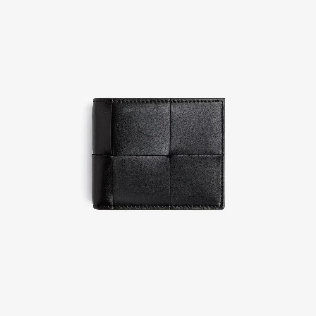 Bottega Veneta Bottega Veneta Bi-Fold Wallet With Coin Purse Black