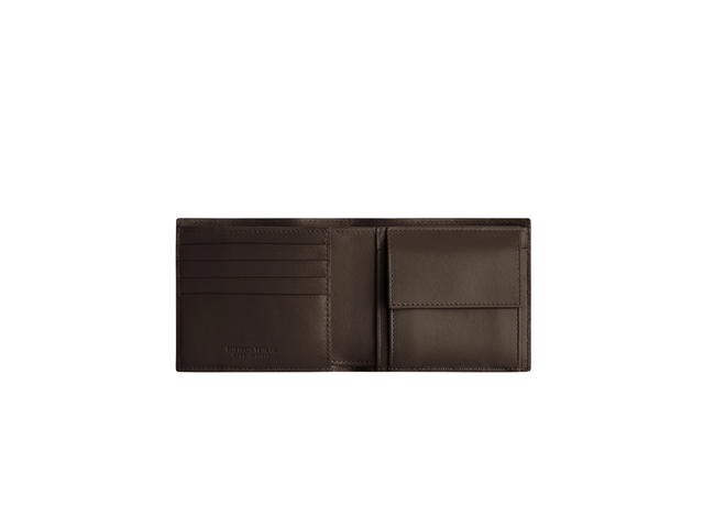 Bottega Veneta Bottega Veneta Bi-Fold Wallet With Coin Purse In Calfskin With Silver Finish Hardware Fondant - view 2