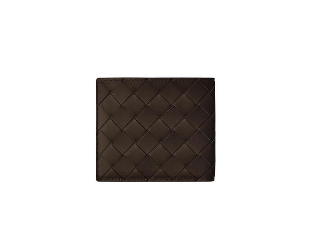 Bottega Veneta Bottega Veneta Bi-Fold Wallet With Coin Purse In Calfskin With Silver Finish Hardware Fondant - view 3