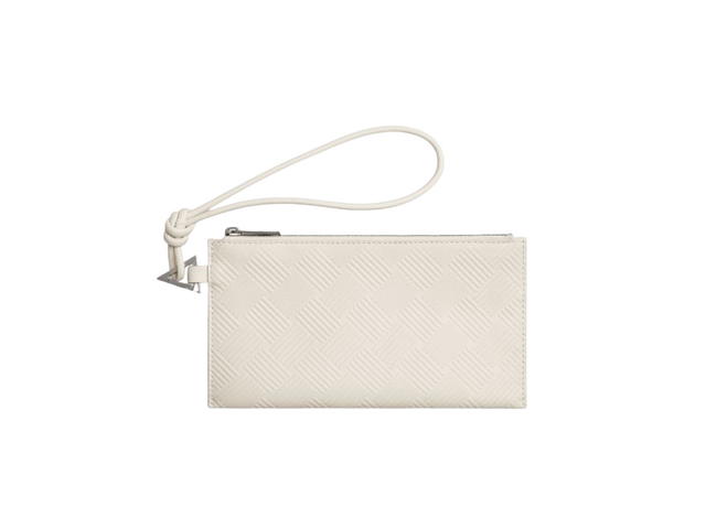 Bottega Veneta Bottega Veneta Bill Pouch In Leather Chalk - view 1