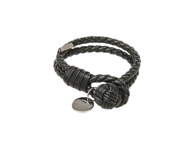 Bottega Veneta Bottega Veneta Bracelets In Lambskin Leather Black - view 1