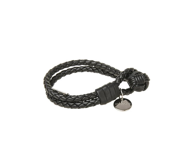 Bottega Veneta Bottega Veneta Bracelets In Lambskin Leather Black - view 2