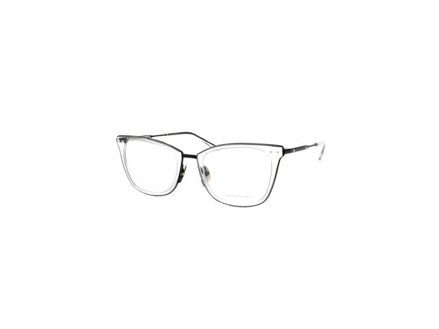 Bottega Veneta Bottega Veneta BV0065O Glasses In Clear Stainless Steel Frame With Demo Lens - view 1