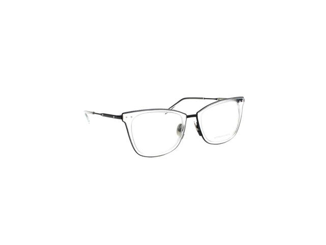 Bottega Veneta Bottega Veneta BV0065O Glasses In Clear Stainless Steel Frame With Demo Lens - view 3