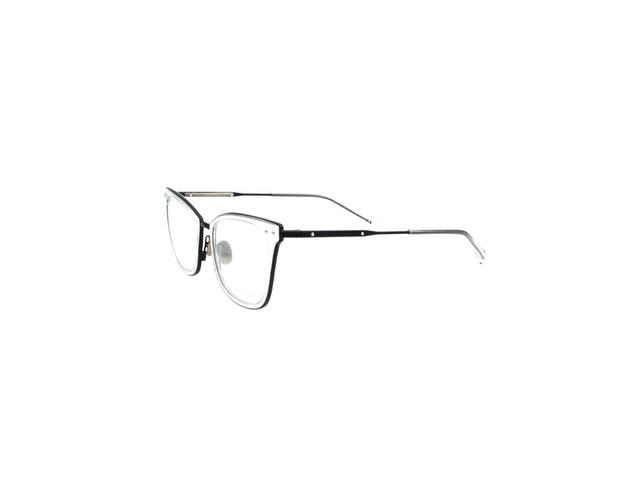 Bottega Veneta Bottega Veneta BV0065O Glasses In Clear Stainless Steel Frame With Demo Lens - view 5