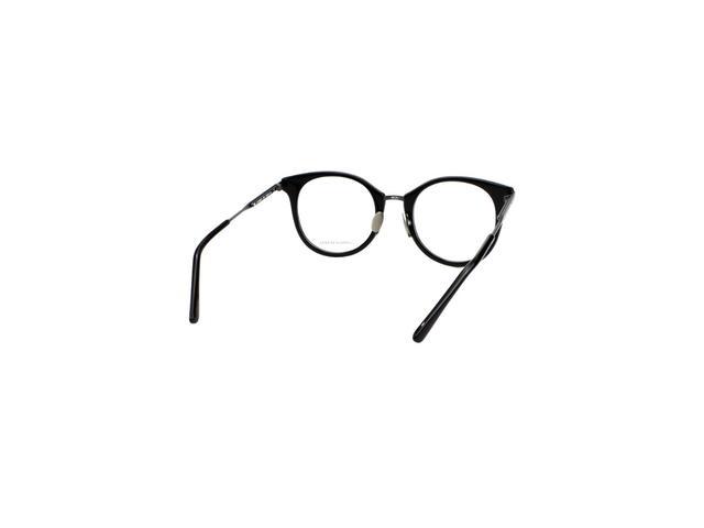 Bottega Veneta Bottega Veneta BV0066O Glasses In Black Stainless Steel Frame With Demo Lens - view 4