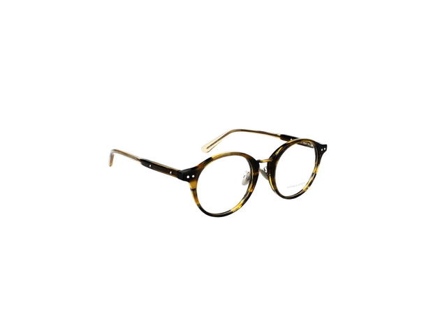 Bottega Veneta Bottega Veneta BV0080OA Glasses In Havana Plastic Metal Frame With Demo Lens - view 3