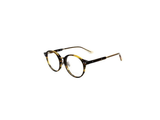 Bottega Veneta Bottega Veneta BV0080OA Glasses In Havana Plastic Metal Frame With Demo Lens - view 5