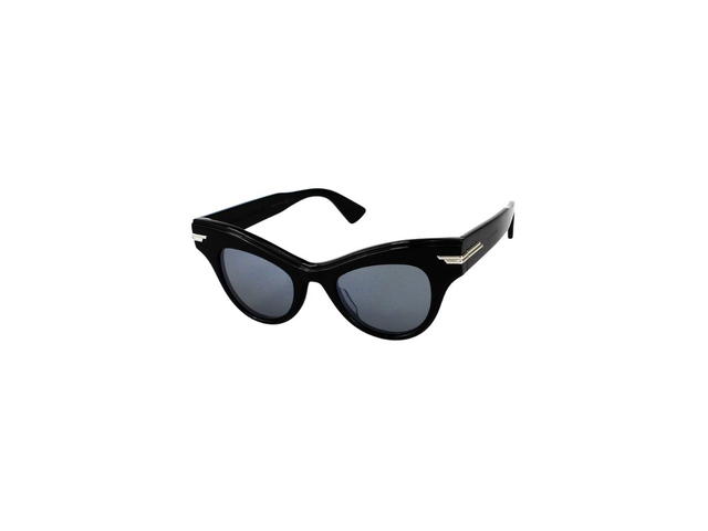 Bottega Veneta Bottega Veneta BV1004S Sunglasses In Black Plastic Frame With Grey Lens - view 1