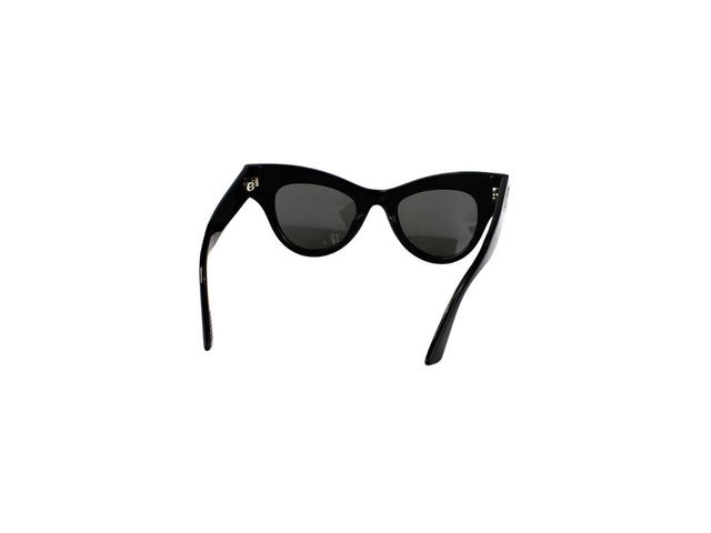 Bottega Veneta Bottega Veneta BV1004S Sunglasses In Black Plastic Frame With Grey Lens - view 4