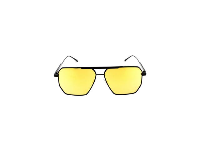 Bottega Veneta Bottega Veneta BV1012S Sunglasses In Black Metal Frame With Mirror Lens - view 2