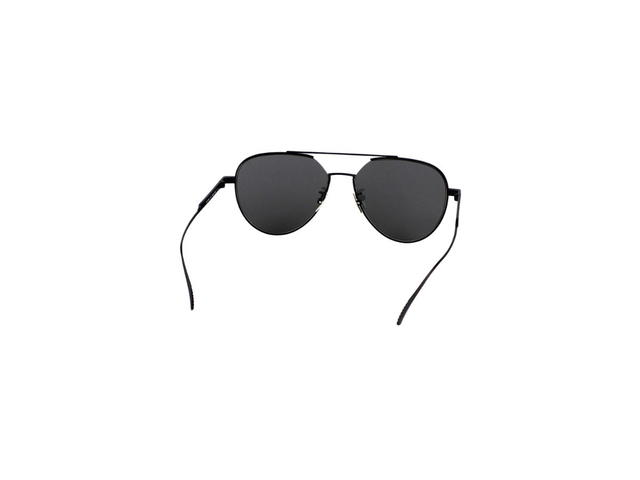 Bottega Veneta Bottega Veneta BV1013SK Sunglasses In Black Metal Frame With Grey Lens - view 4