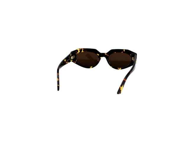 Bottega Veneta Bottega Veneta BV1031S Sunglasses In Havana Plastic Frame With Brown Lens - view 4