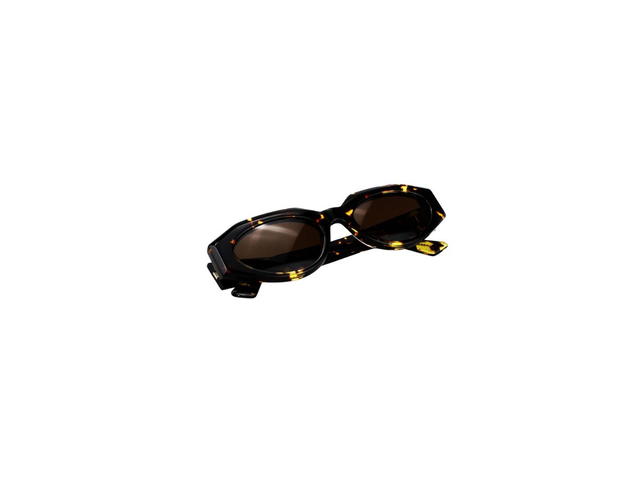 Bottega Veneta Bottega Veneta BV1031S Sunglasses In Havana Plastic Frame With Brown Lens - view 6
