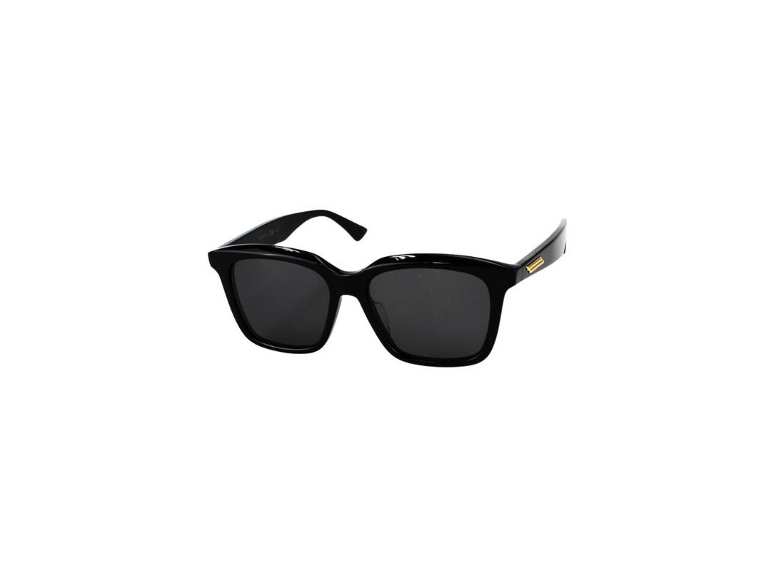 Bottega Veneta Bottega Veneta BV1094SA Sunglasses In Black Plastic Frame With Grey Lens