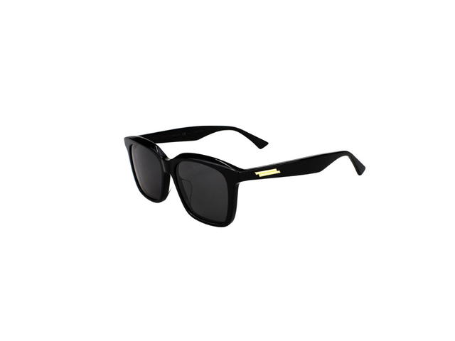Bottega Veneta Bottega Veneta BV1094SA Sunglasses In Black Plastic Frame With Grey Lens - view 5