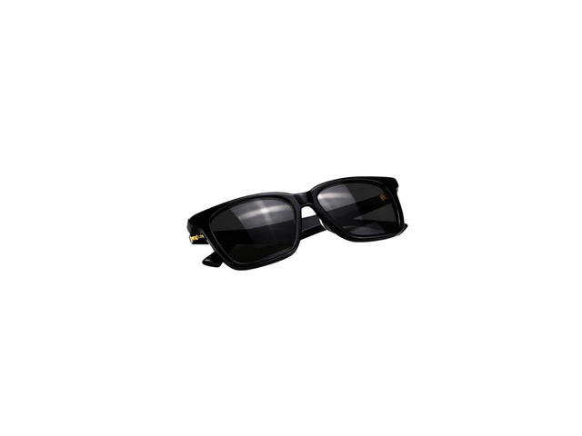 Bottega Veneta Bottega Veneta BV1094SA Sunglasses In Black Plastic Frame With Grey Lens - view 6