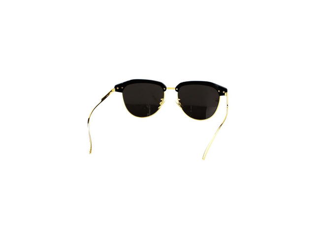 Bottega Veneta Bottega Veneta BV1112SA Sunglasses In Gold Plastic Metal Frame With Grey Lens - view 4