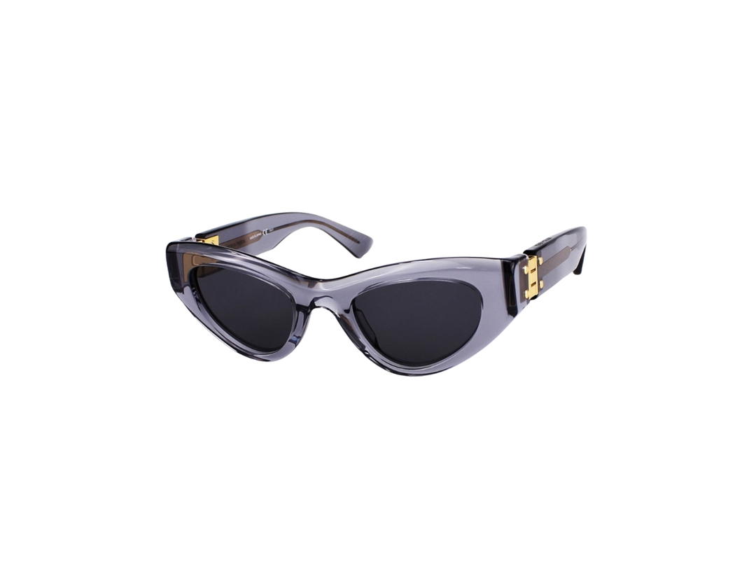 Bottega Veneta Bottega Veneta BV1142S Sunglasses In Plastic Frame With Grey Lenses