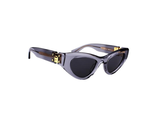 Bottega Veneta Bottega Veneta BV1142S Sunglasses In Plastic Frame With Grey Lenses - view 3