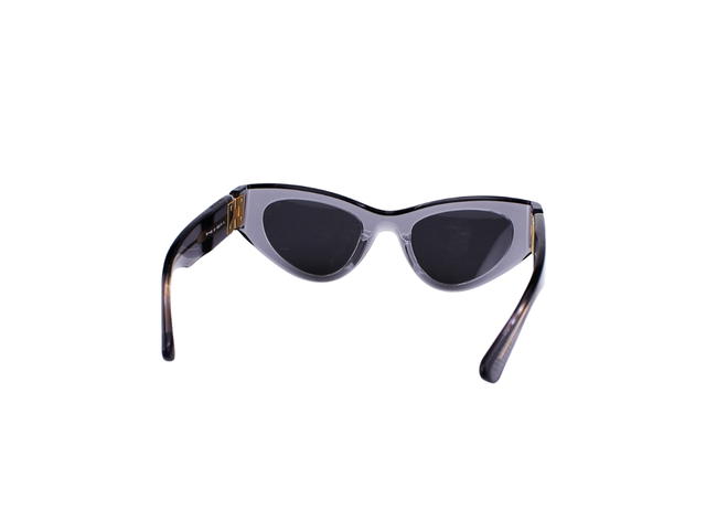 Bottega Veneta Bottega Veneta BV1142S Sunglasses In Plastic Frame With Grey Lenses - view 4