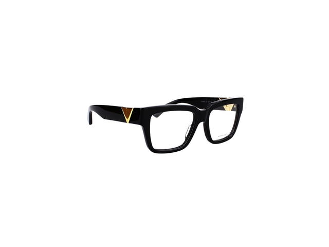Bottega Veneta Bottega Veneta BV1158O Glasses In Gold Metal Frame With Demo Lens - view 3