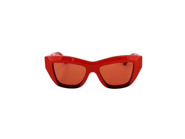 Bottega Veneta Bottega Veneta BV1218S Sunglasses In Plastic Frame With Red Lenses - view 2
