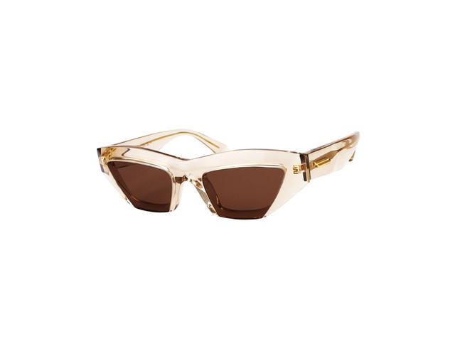 Bottega Veneta Bottega Veneta BV1219S Sunglasses In Plastic Frame With Brown Lenses - view 1