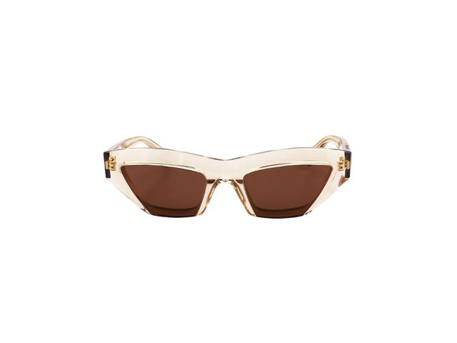 Bottega Veneta Bottega Veneta BV1219S Sunglasses In Plastic Frame With Brown Lenses - view 2