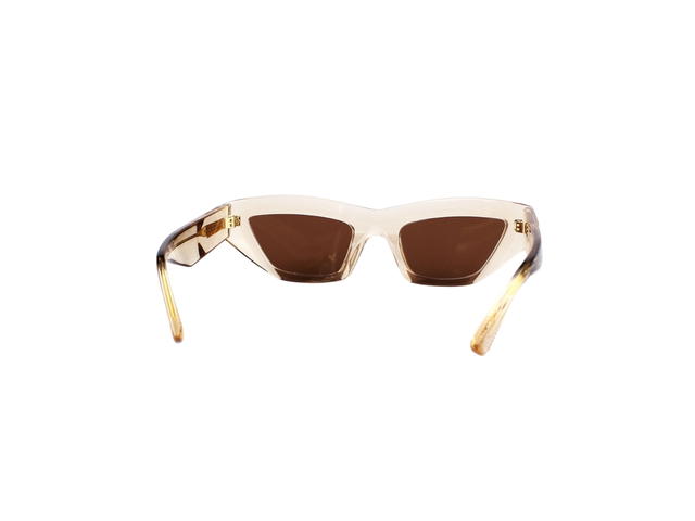 Bottega Veneta Bottega Veneta BV1219S Sunglasses In Plastic Frame With Brown Lenses - view 4