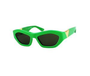 Buy Bottega Veneta BV1221S Cat-Eye Sunglasses In Green Acetate Frame With Grey Lenses at Sasom – Authentic and Ready to Ship