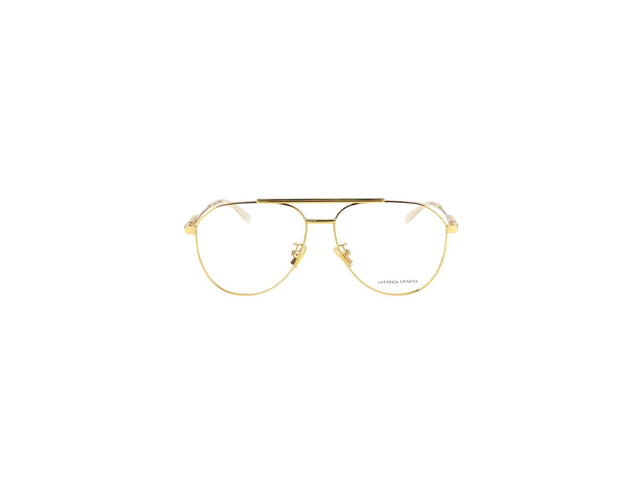 Bottega Veneta Bottega Veneta BV1222O Glasses In Black Plastic Frame With Demo Lens - view 2