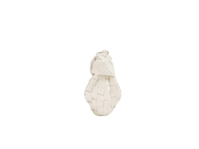 Bottega Veneta Bottega Veneta Candy Jodie In Lambskin With Gold Finish Hardware Chalk - view 3