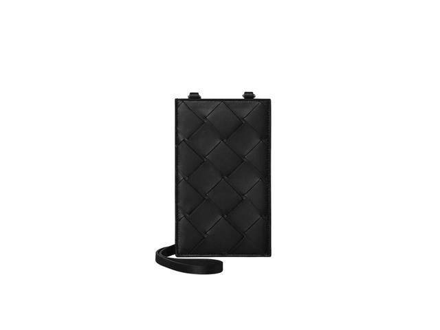 Bottega Veneta Bottega Veneta Card Holder In Calfskin Leather Black - view 1