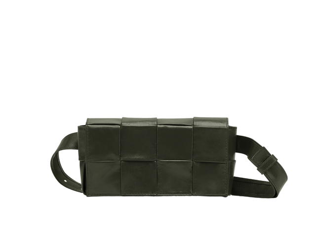 Bottega Veneta Bottega Veneta Cassette Belt Bag In Calfskin With Silver Hardware Camping - view 1