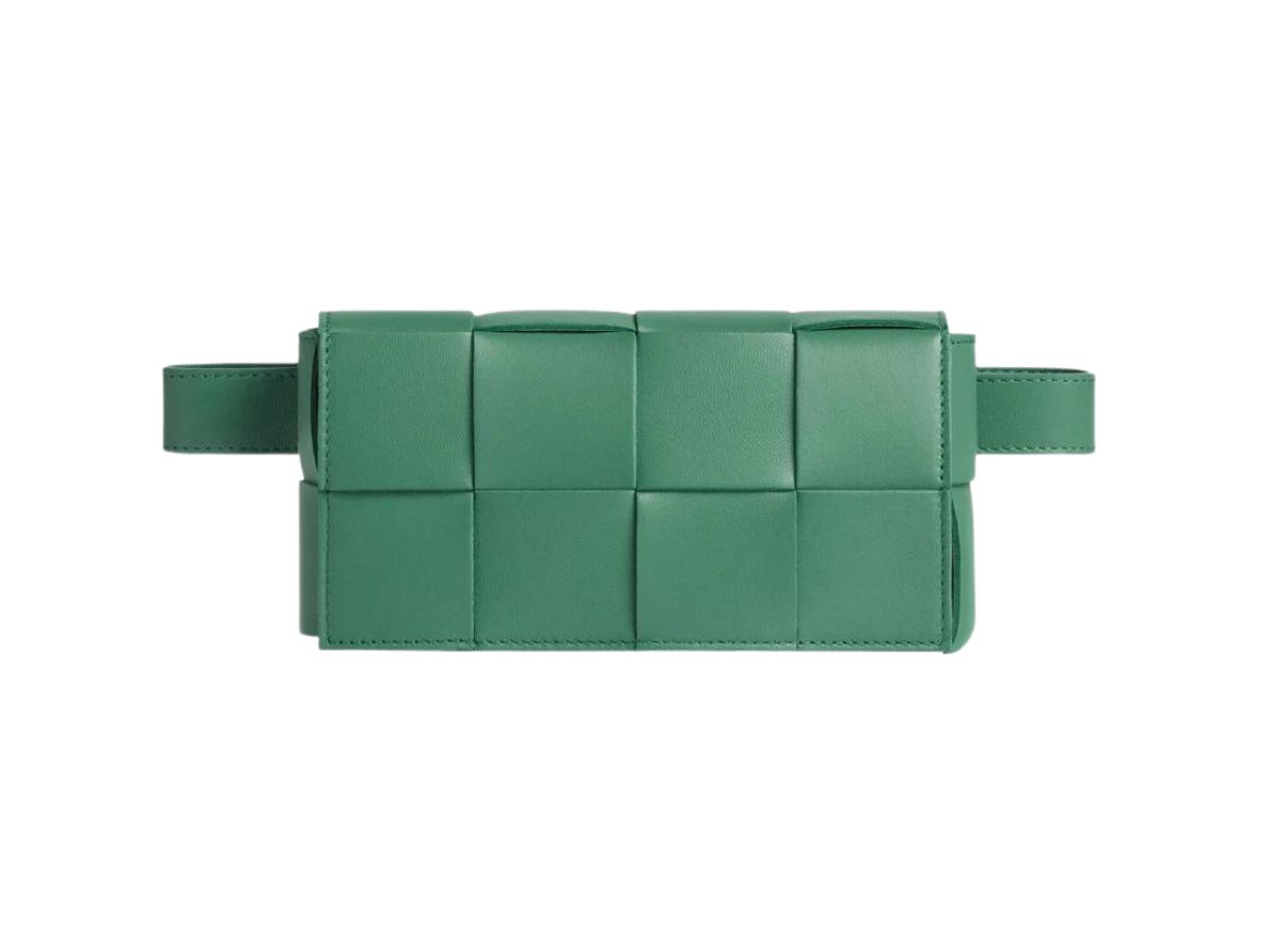 Bottega Veneta Bottega Veneta Mini Cassette Belt Bag In Lambskin With Gold Finish Hardware Mermaid